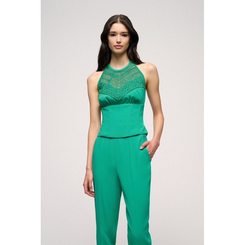 Bustier Halter Neck Top