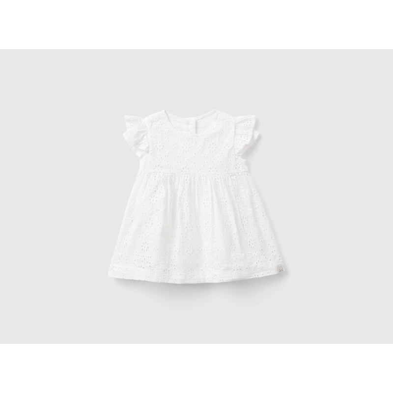 Dress With Broderie Anglaise Embroidery