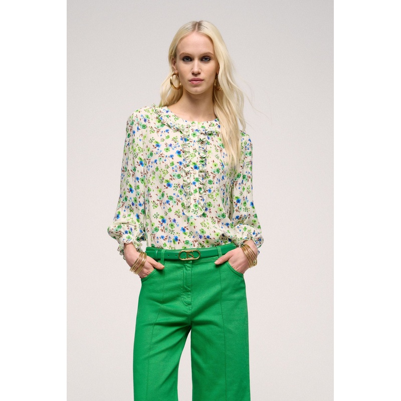Floral Long Sleeve Blouse
