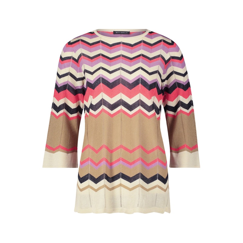 Multi Color Patterned Blouse