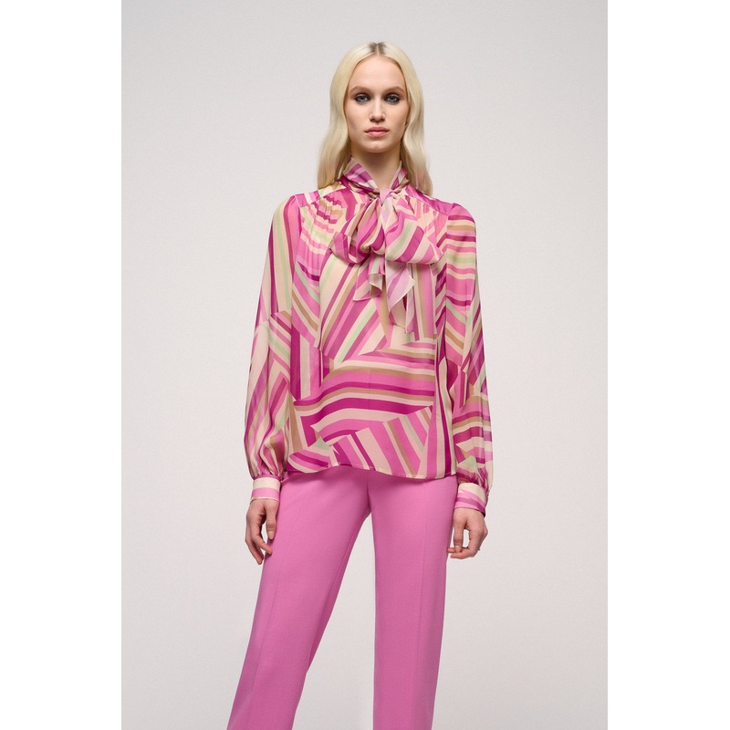 Optical Silk Shirt