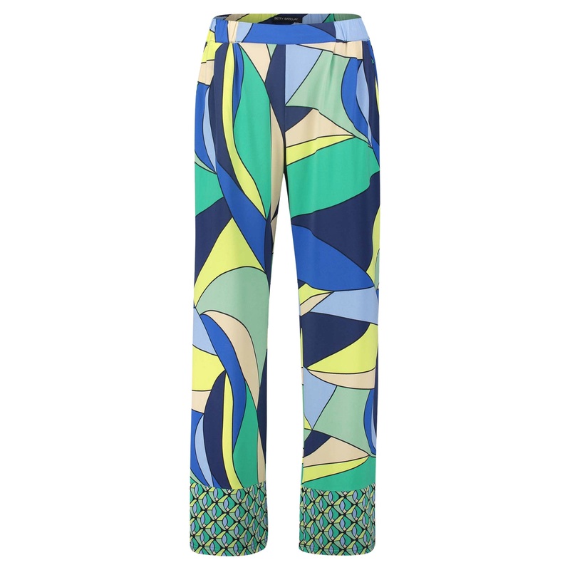 Palazzo Trousers With All Over Print