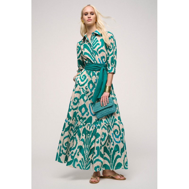 Printed Long Dress