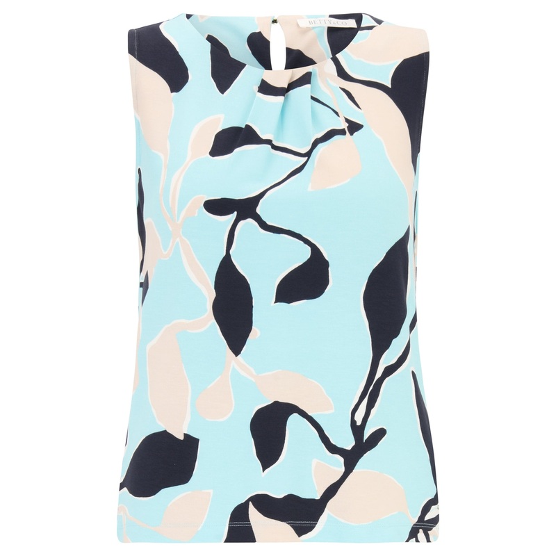 Printed Sleeveless Blouse