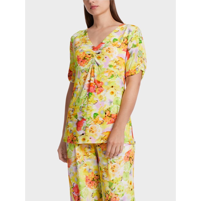 T-Shirt With Smock Details