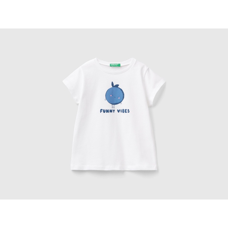 100% Cotton T-Shirt With Print