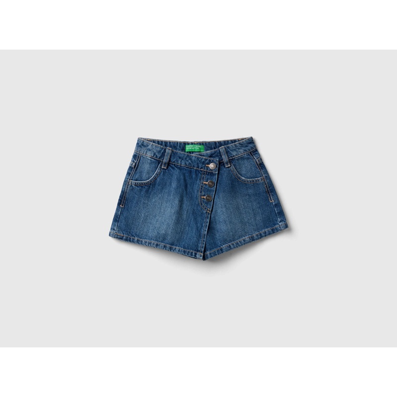 Denim Skort