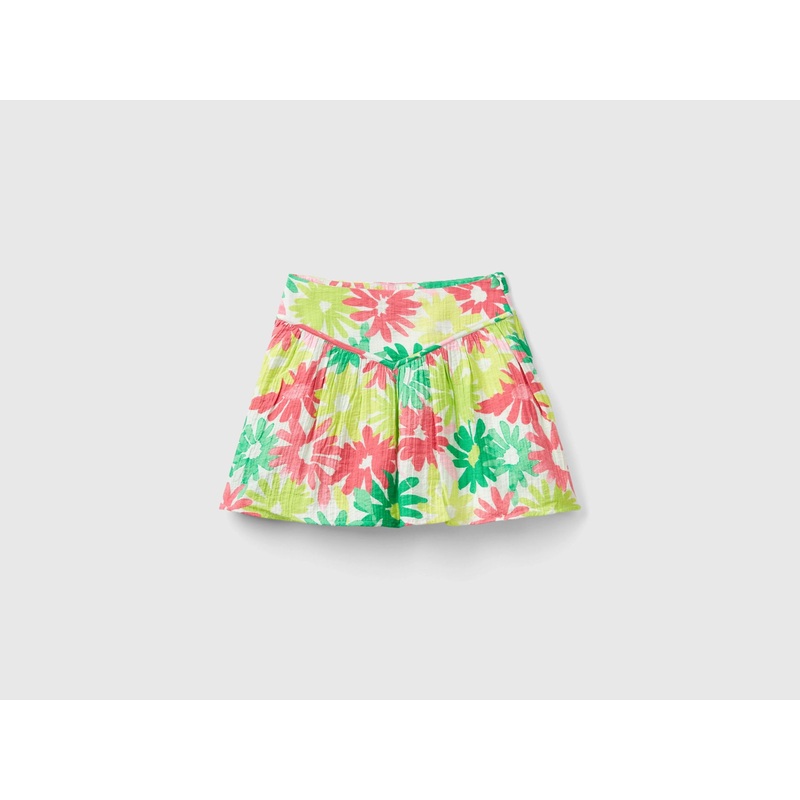 Flowy Floral Skirt