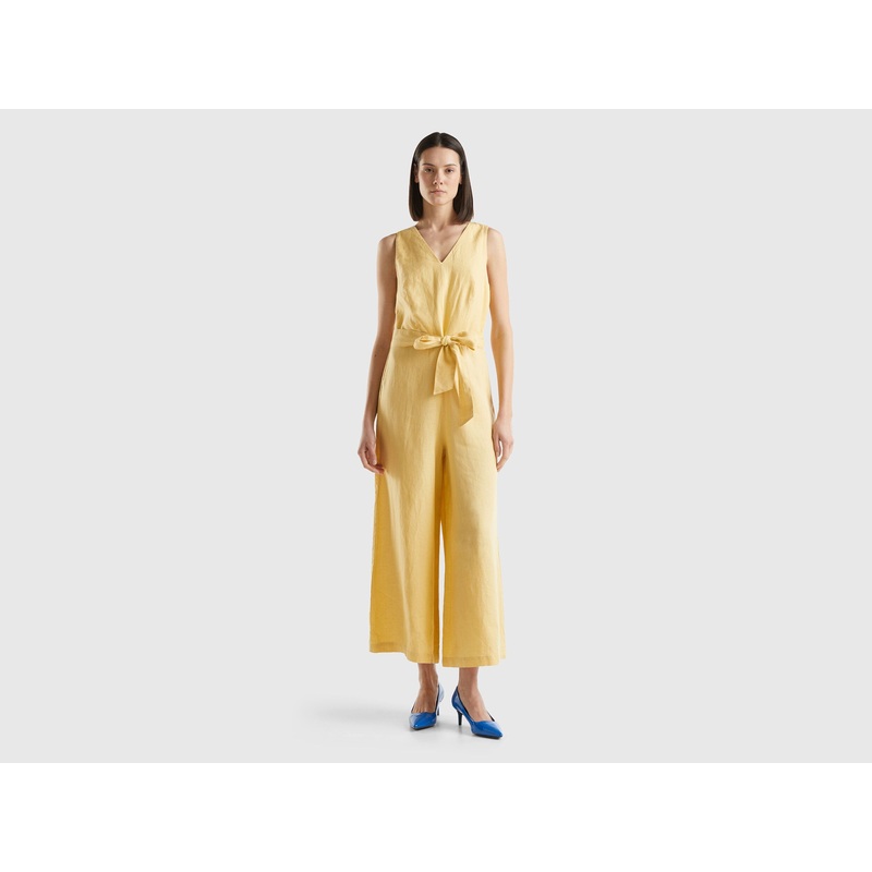 Jumpsuit In Pure Linen