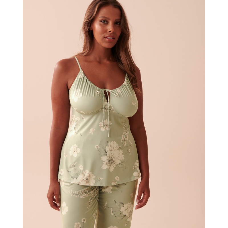 Recycled Fibers Floral Cami