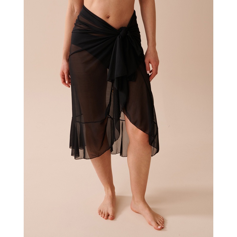 Ruffle Mesh Pareo