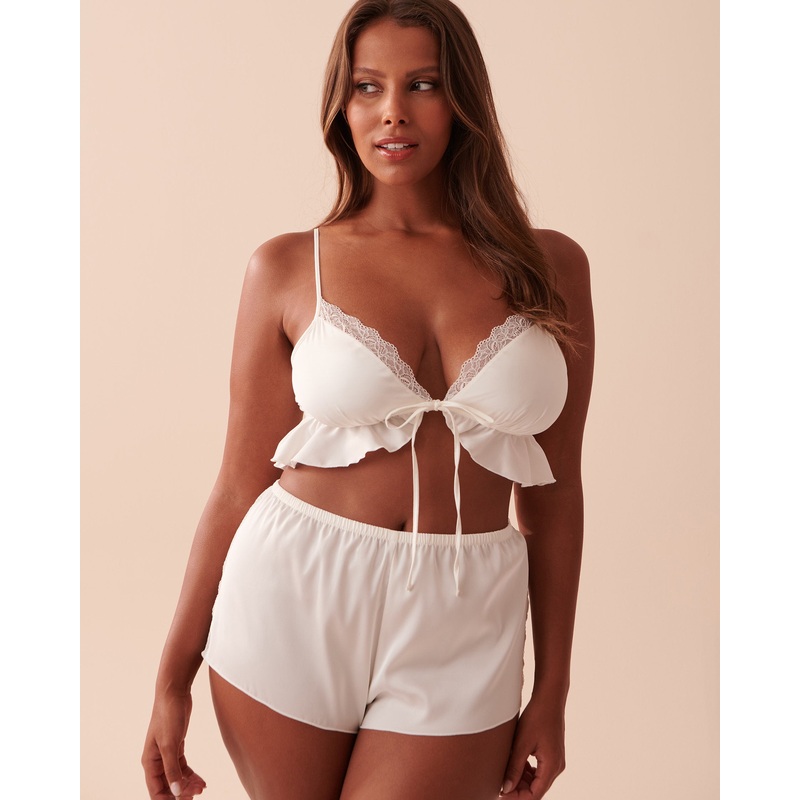 Satin And Lace 2-Piece Set