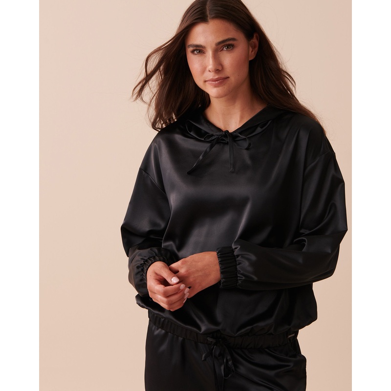 Satin Hoodie
