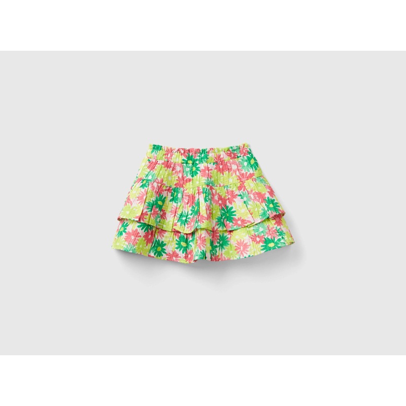 Skirt With Floral Print