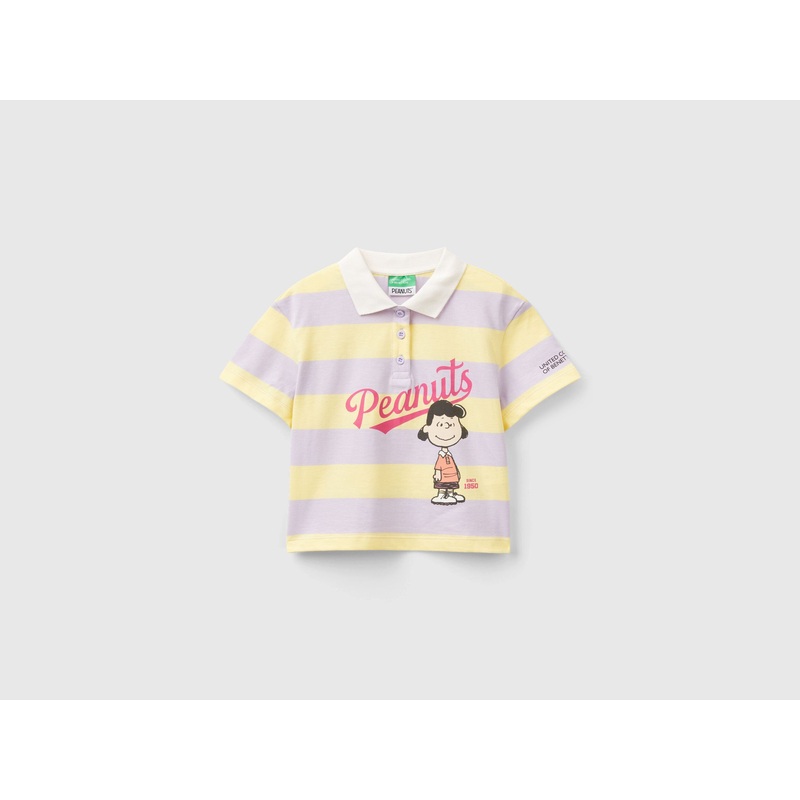 Striped Peanuts Polo