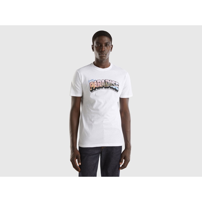 T-Shirt In Lightweight Cotton