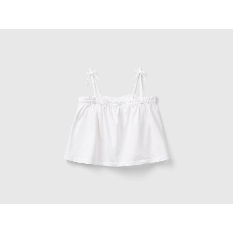 Top With Broderie Anglaise Details