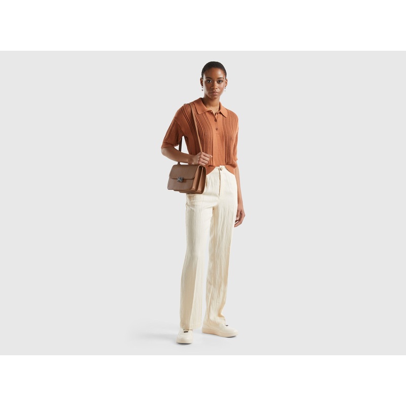 Trousers In Sustainable Viscose Blend