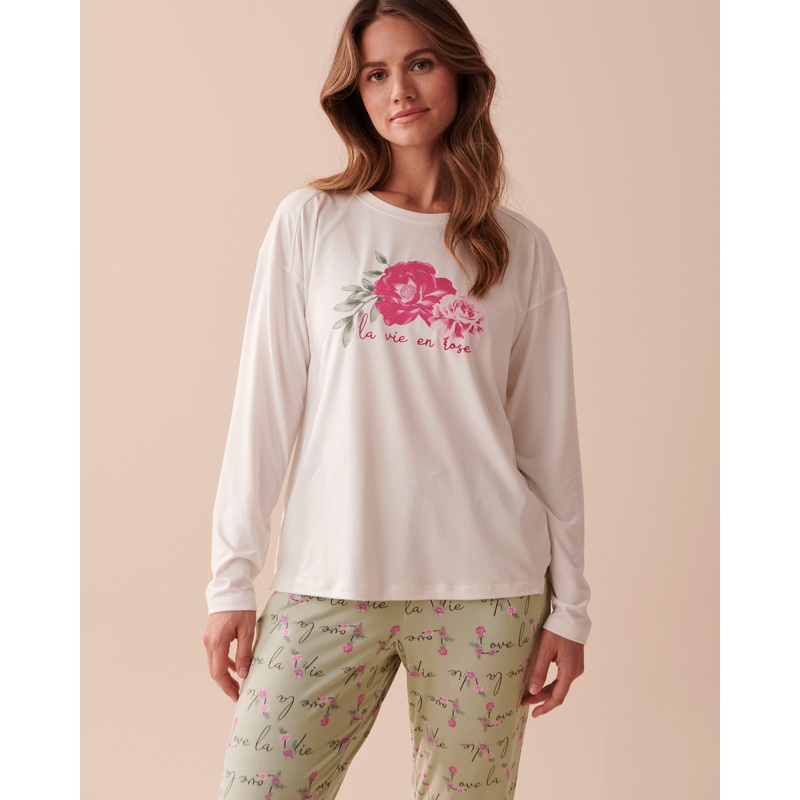 Floral Super Soft Long Sleeve Shirt