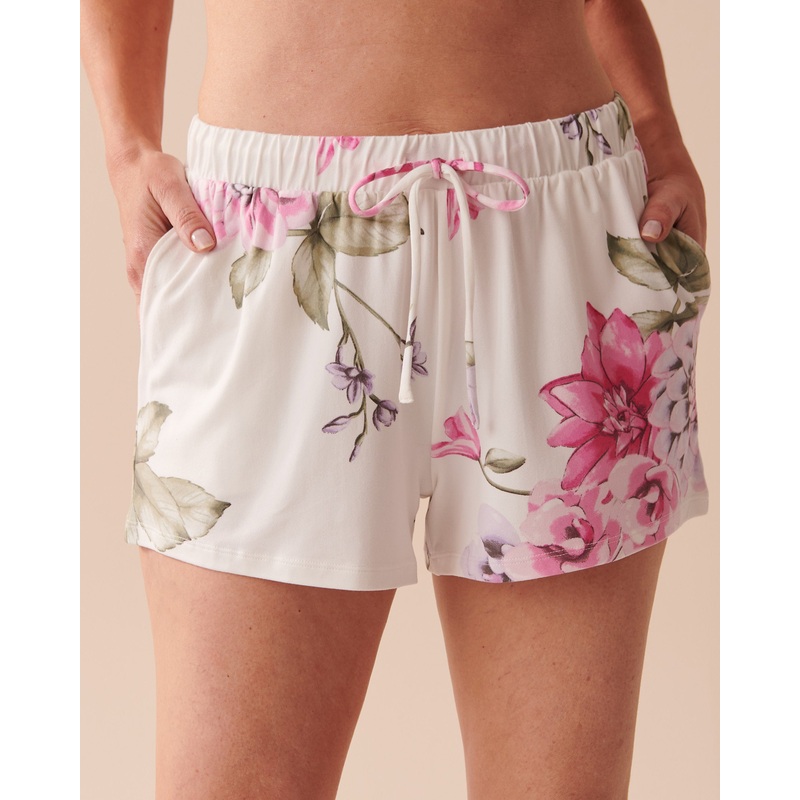 Floral Super Soft Pajama Shorts