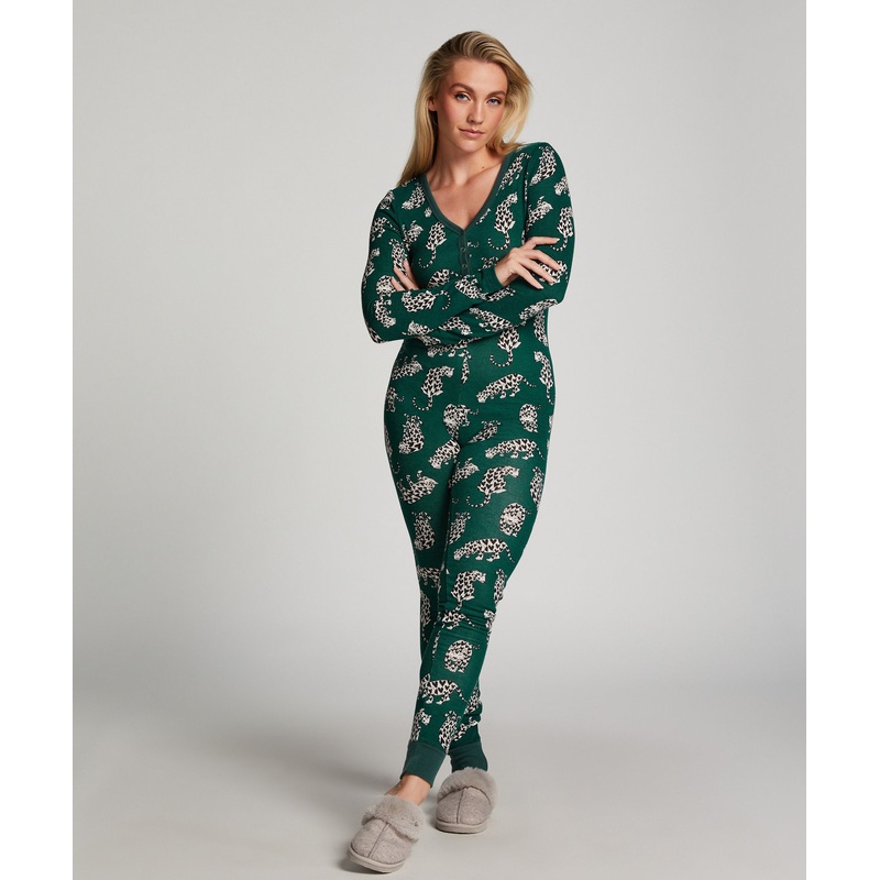 Onesie Slim Henley Cats