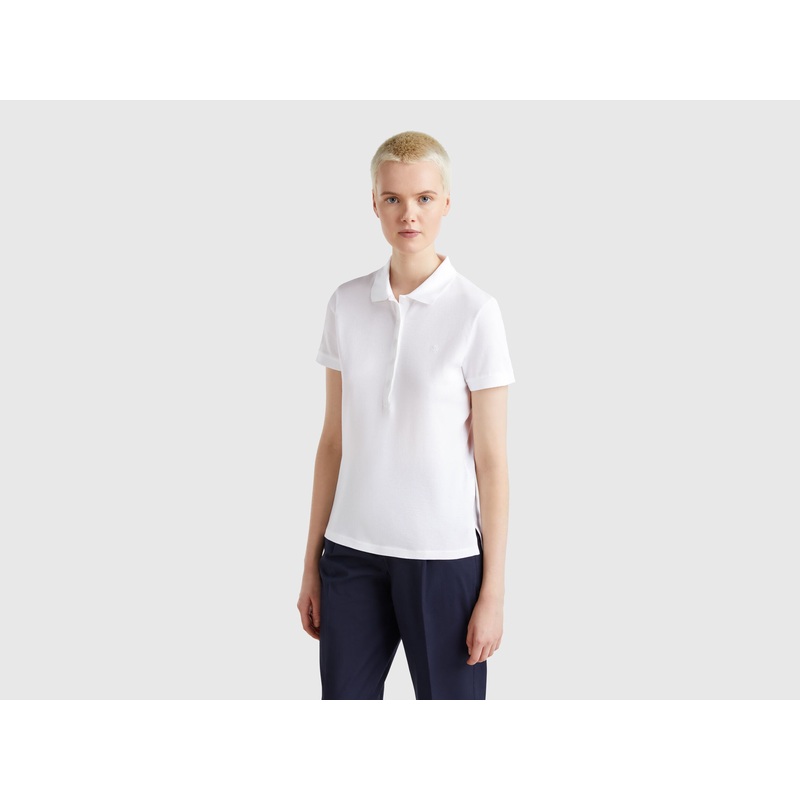 Slim Fit Polo in Stretch Cotton