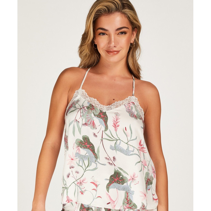 Cami Woven Cheetah Jungle