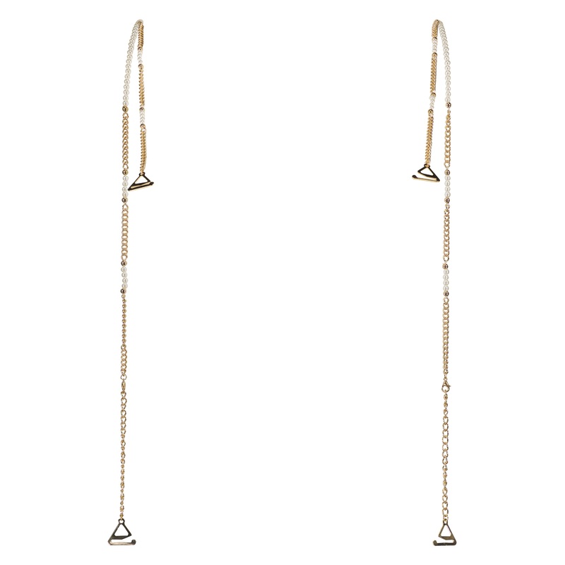 Detachable Pearly Bra Straps