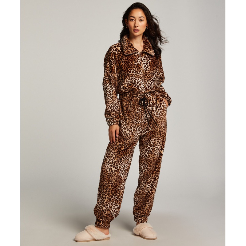 Flannel Fleece Onesie - Leo