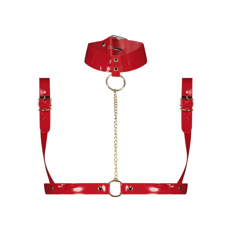 Harness Choker High Gloss Pu
