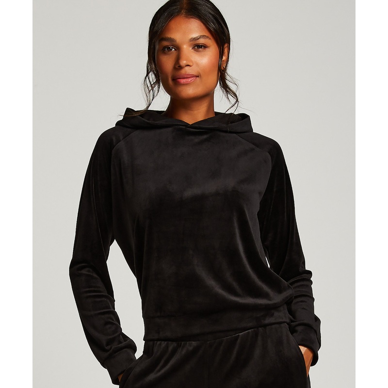 Hoody Long Sleeve Velours