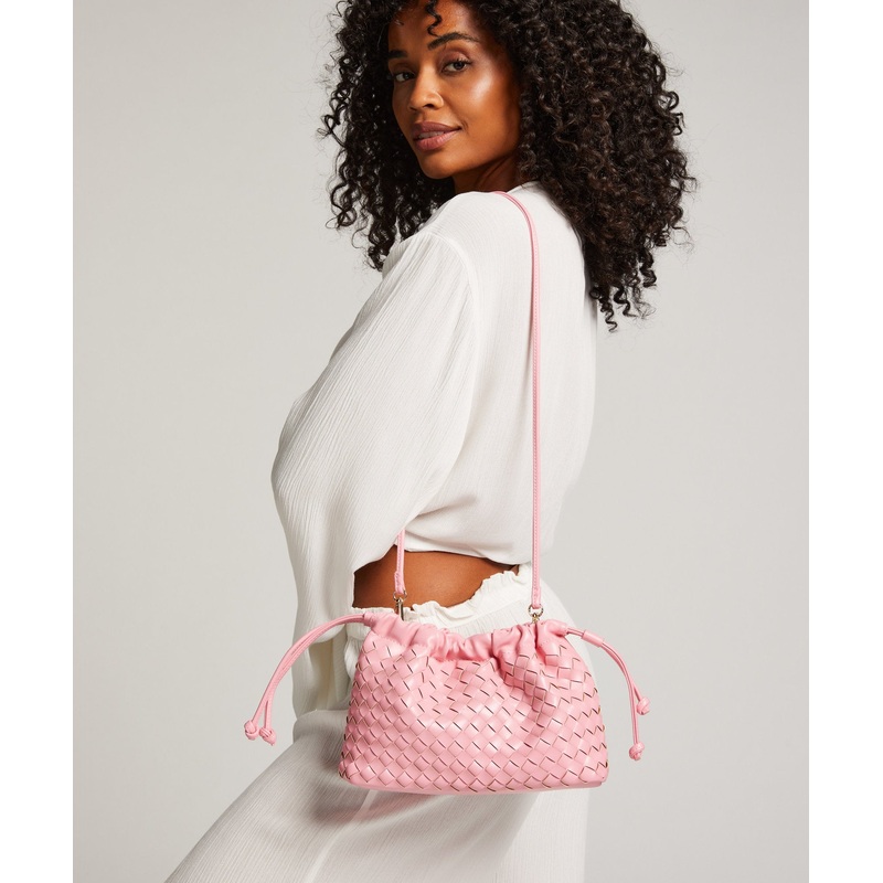 Jane Braided Pu Make Up Bag
