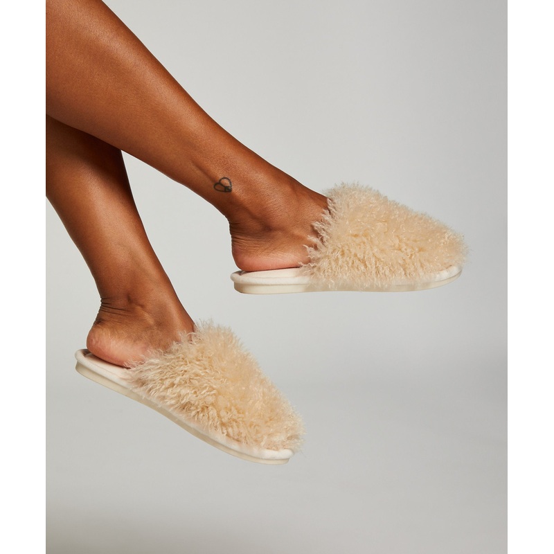 Noelle Fake Fur Mule