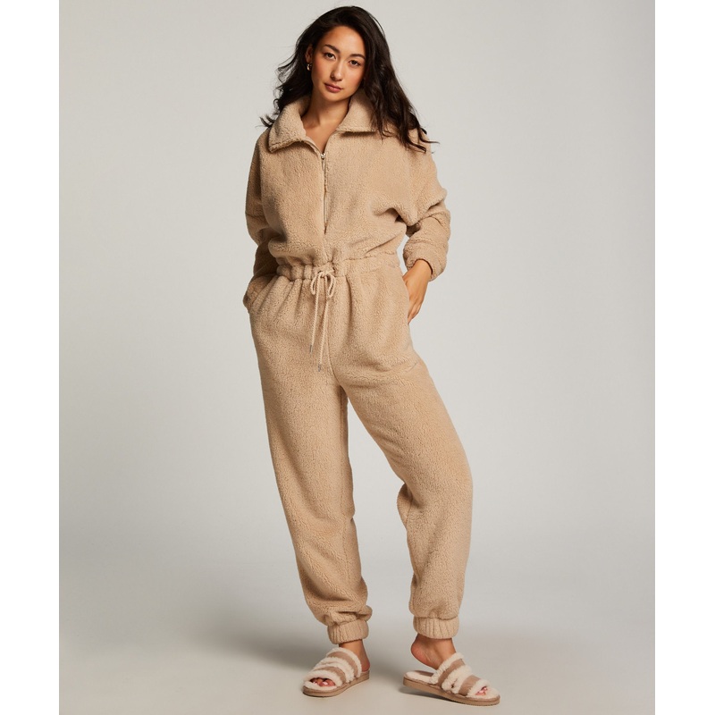 Onesie Fluffy Fleece Zip Up