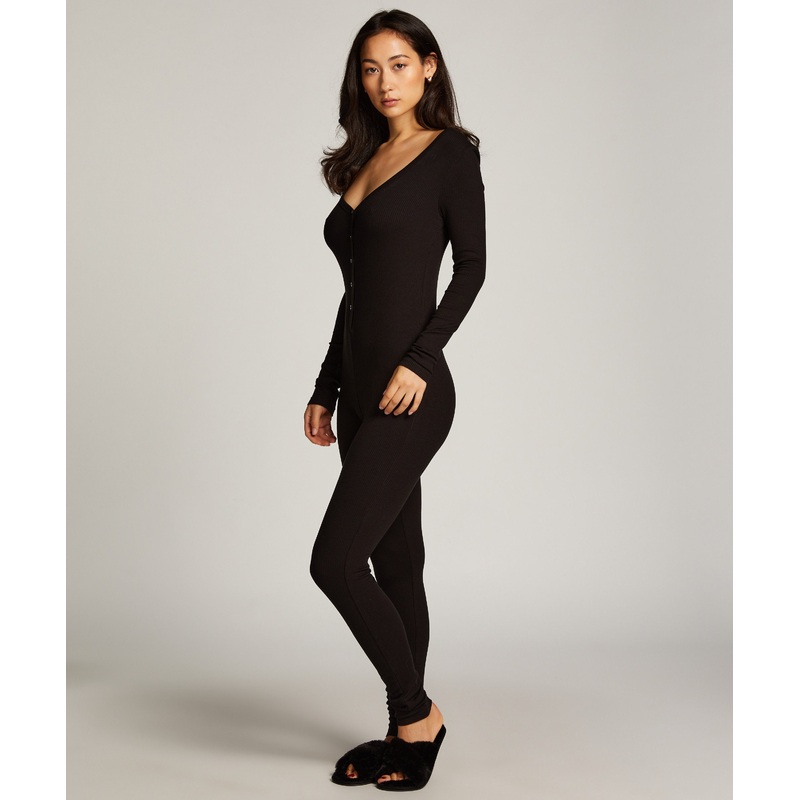 Onesie Slim Rib Henley