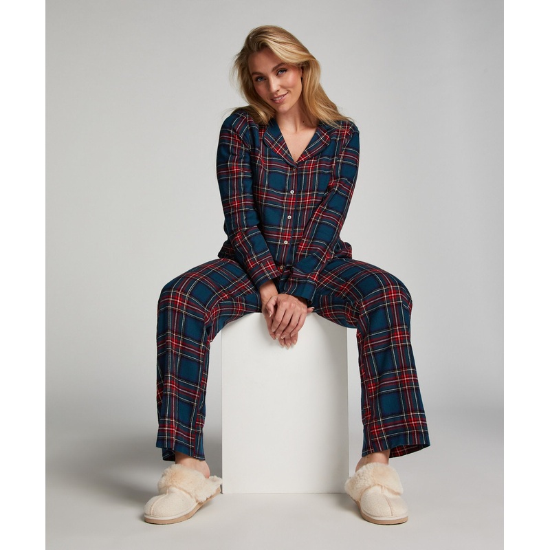 Pajama Flannel Twill Check