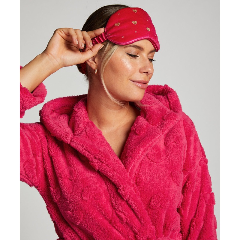 Rosa Heart Velours Sleepingmask
