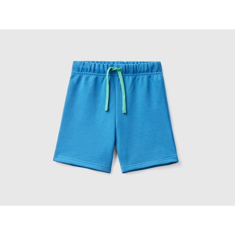 Bermudas In 100% Organic Cotton Sweat