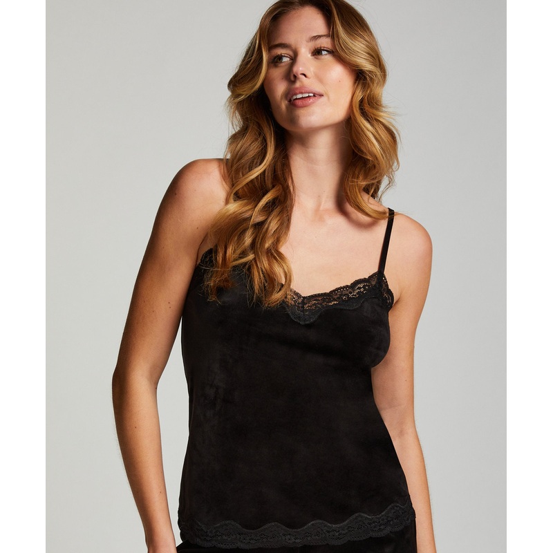 Cami Velours Scallop Lace