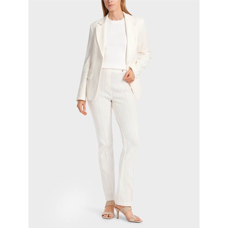 Frederica Model - Knitted Slip-On Pants