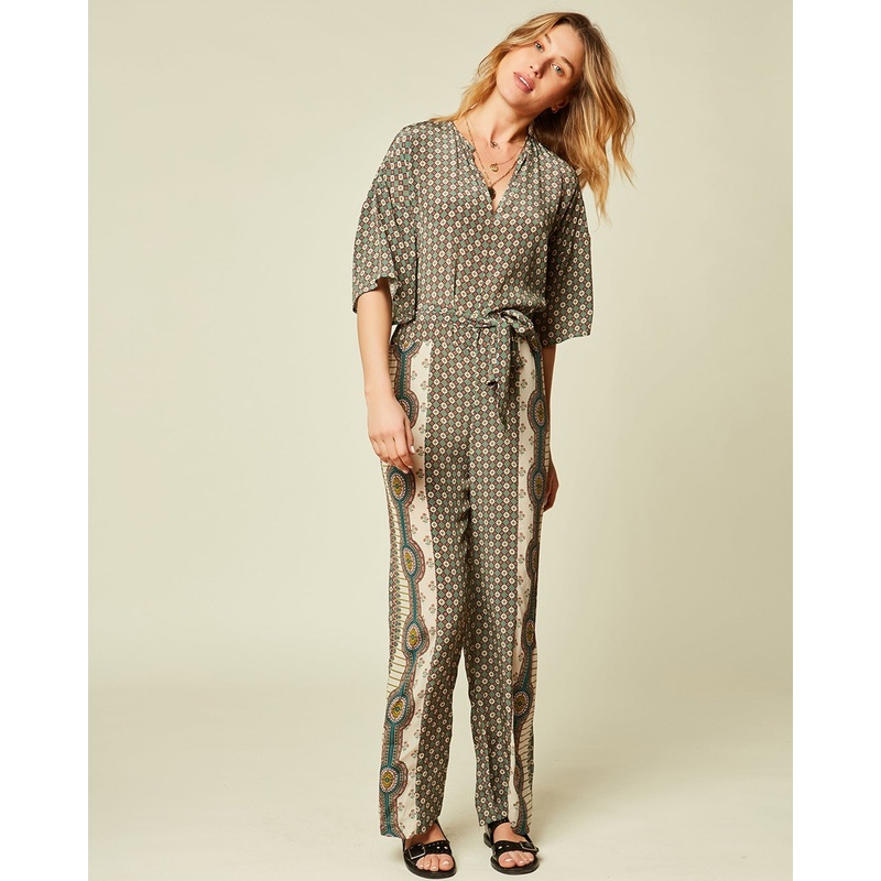 Light Green Combi- Pantalon Java
