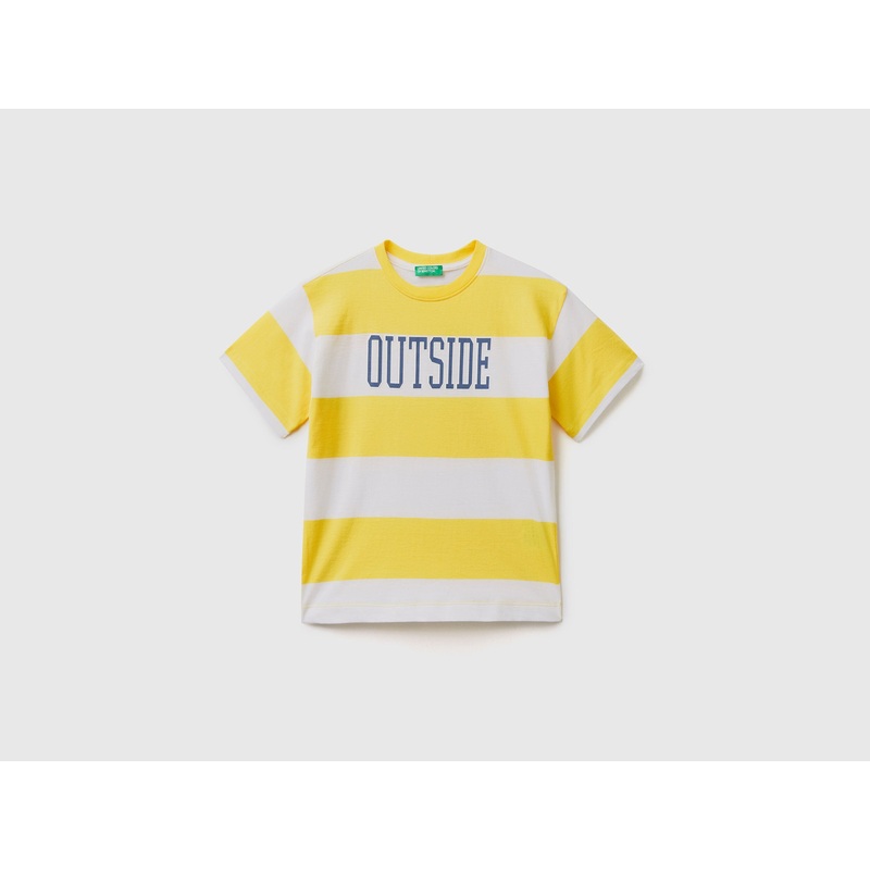 Striped T-Shirt With Print