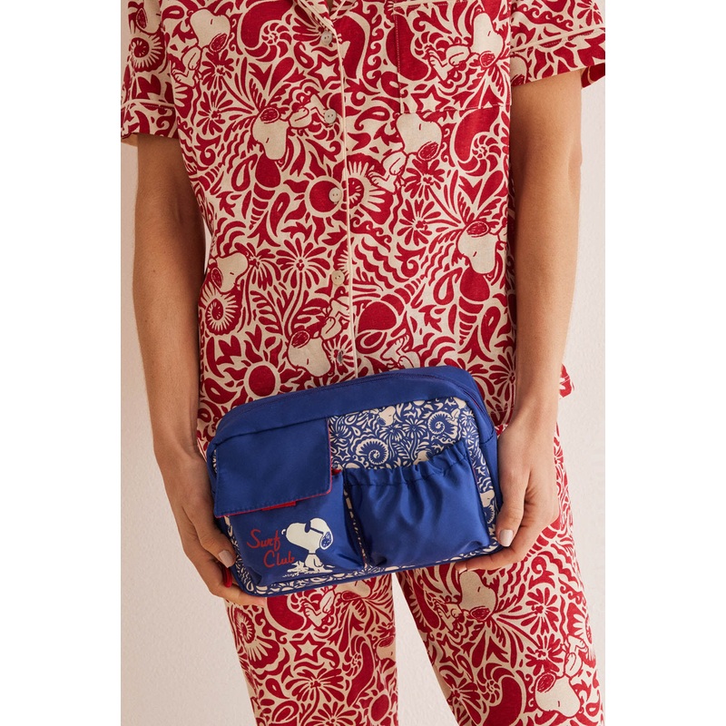 Blue Print Medium Vanity Case
