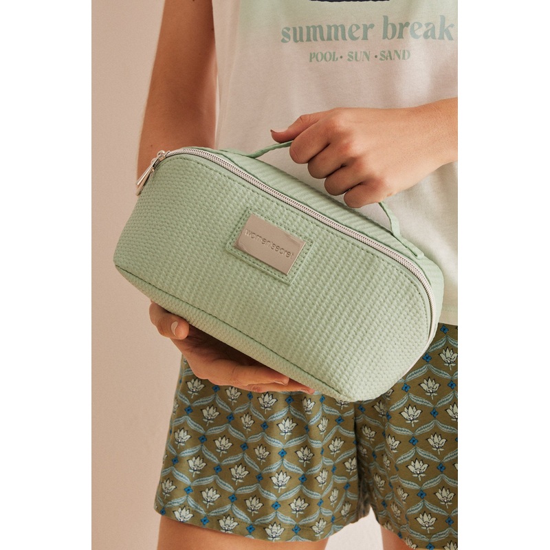 Green Medium Vanity Case