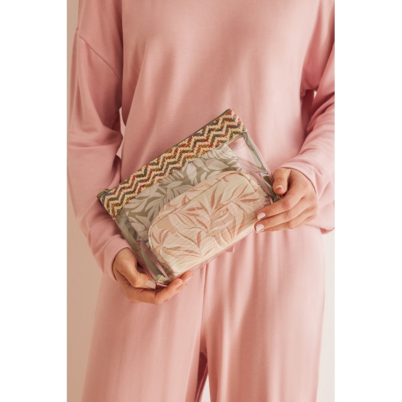Green Print Vanity Case Pack