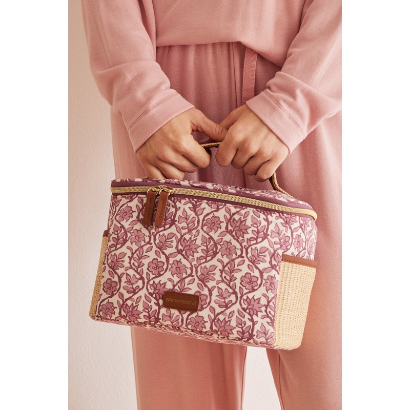 Maroon Big Vanity Case