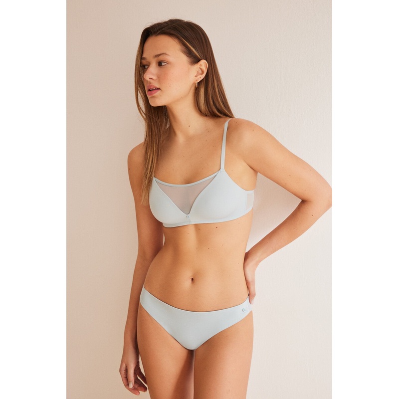 Medium Blue Hipster Briefs