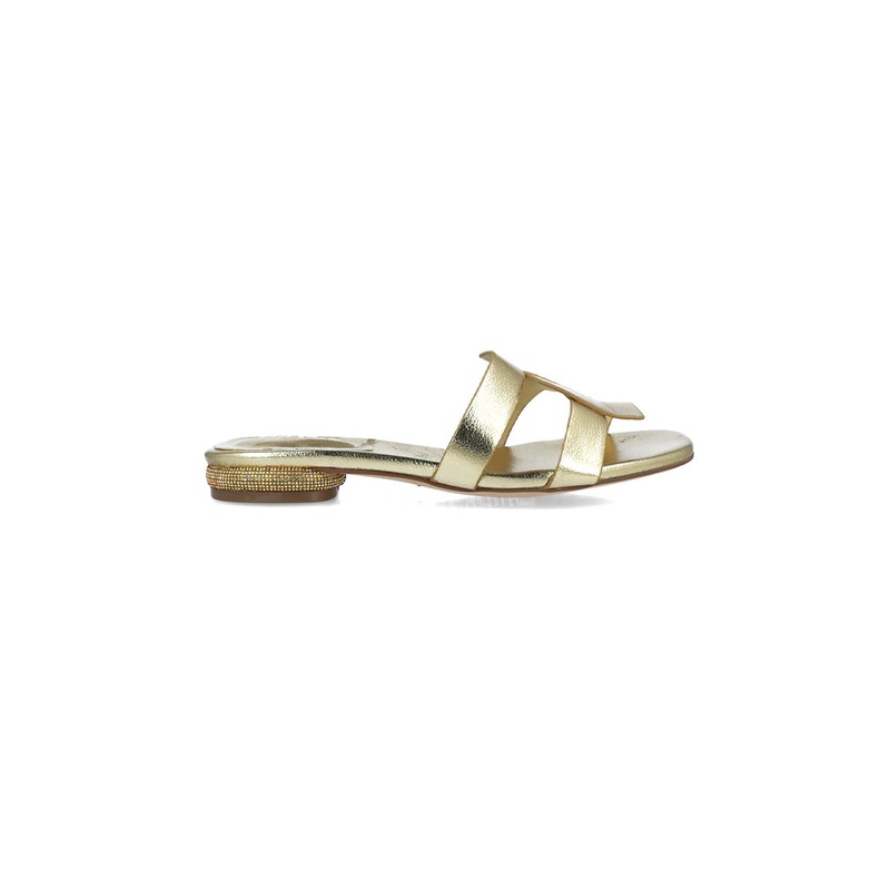 Shiny Gold Slippers