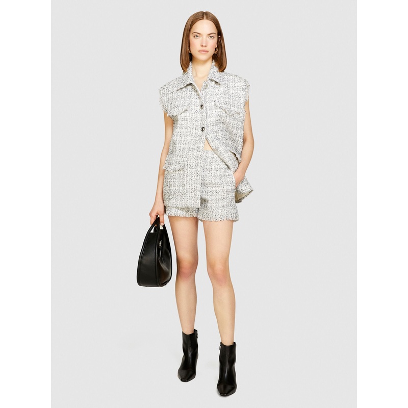Button Up Twill Vest