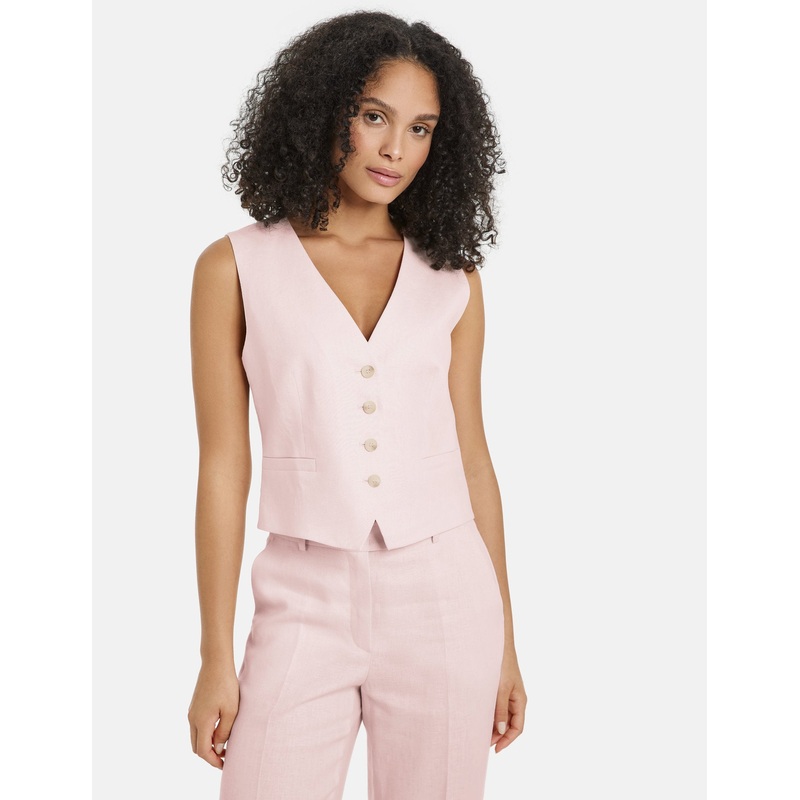 Elegant Linen Waistcoat